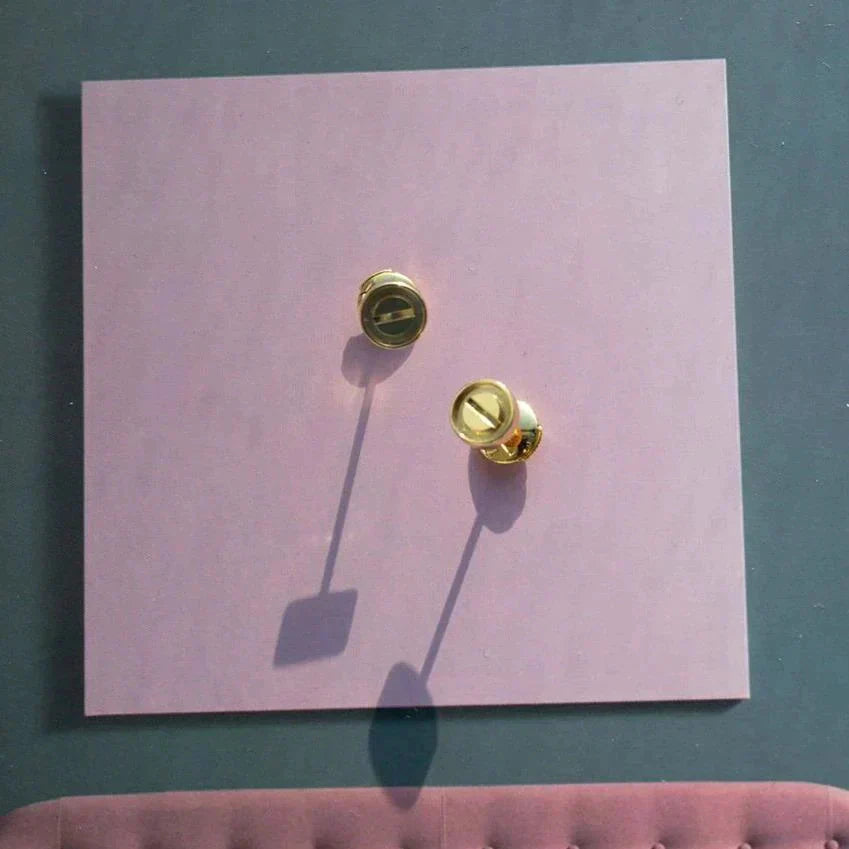 [Eternal Jewelry]LOVE EARRINGS GOLD 10MM