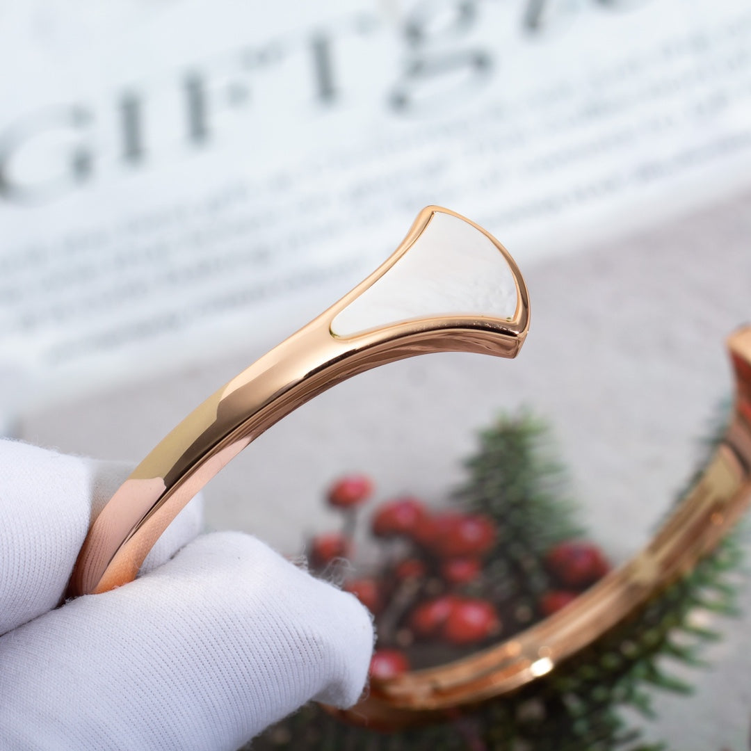 [Eternal Jewelry]DREAM BRACELET OPEN PINK GOLD MOP DIAMOND