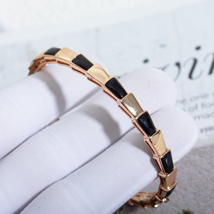 [Eternal Jewelry]SERPENTI BRACELET PINK GOLD ONYX