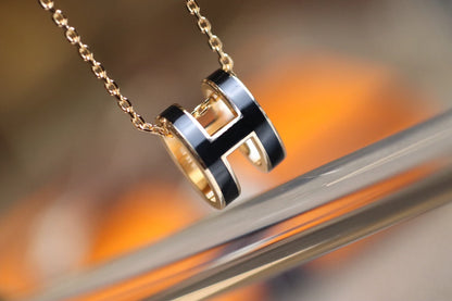 [Eternal Jewelry]POP H PEDANT PINK GOLD