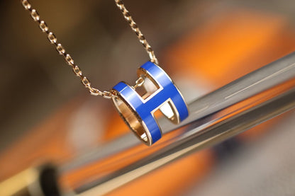 [Eternal Jewelry]POP H PEDANT PINK GOLD