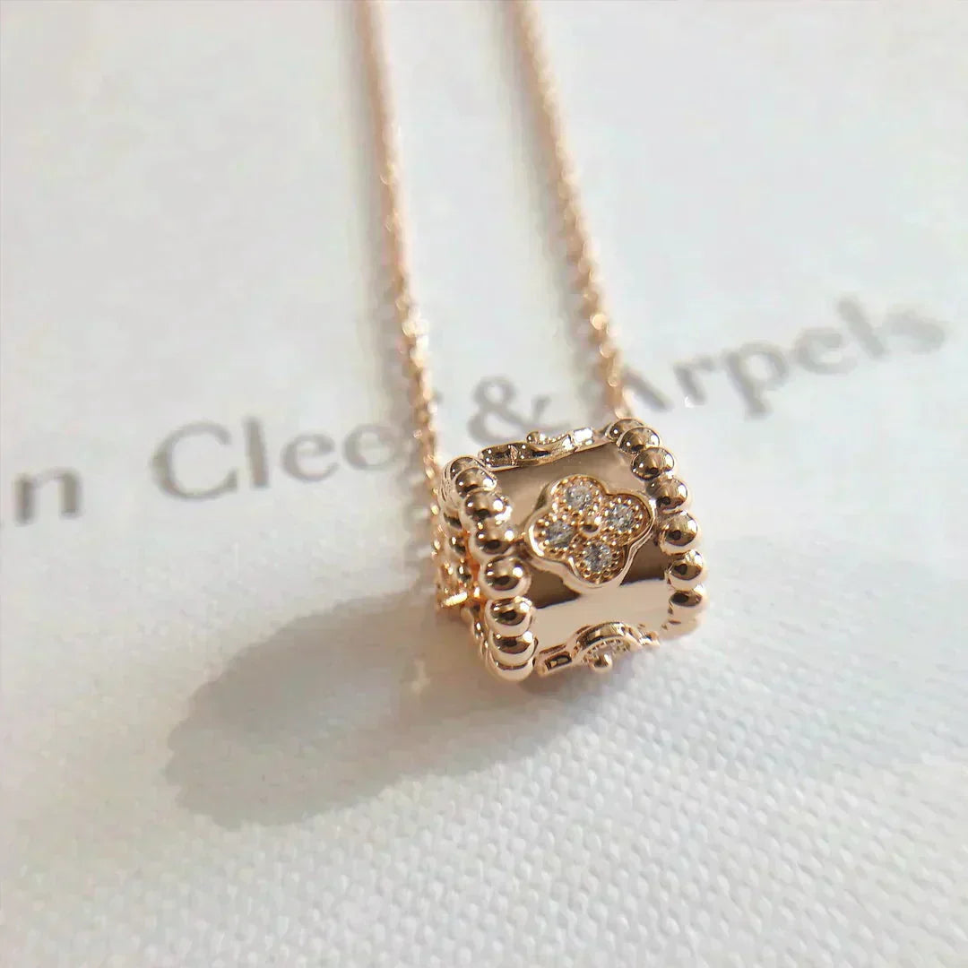 [Eternal Jewelry]PERLEE PEDANT NECKLACE GOLD / ROSE GOLD