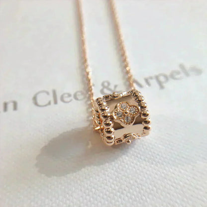 [Eternal Jewelry]PERLEE PEDANT NECKLACE GOLD / ROSE GOLD