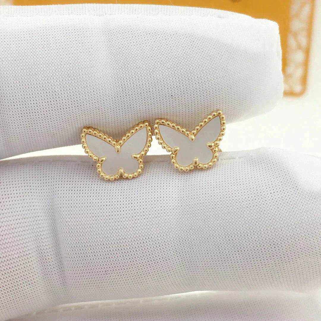 [Eternal Jewelry]SWEET BUTTERFLY MOP EARSTUDS