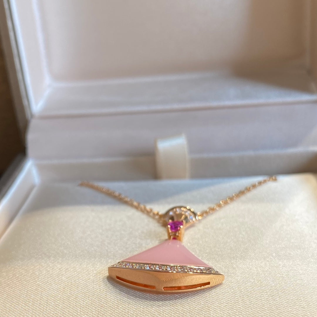 [Eternal Jewelry]DREAM NECKLACE PINK OPAL