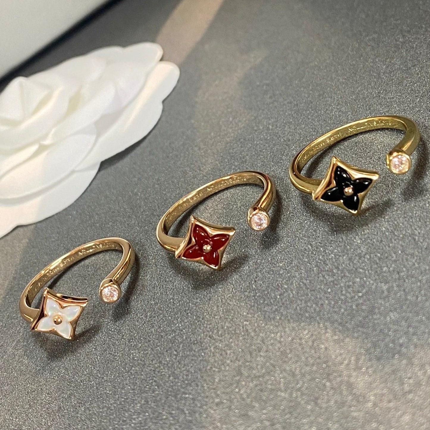 [Eternal Jewelry]STAR 1 DIAMOND OPEN RING