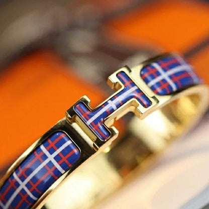 [Eternal Jewelry]H TARTAN BRACELET 12MM