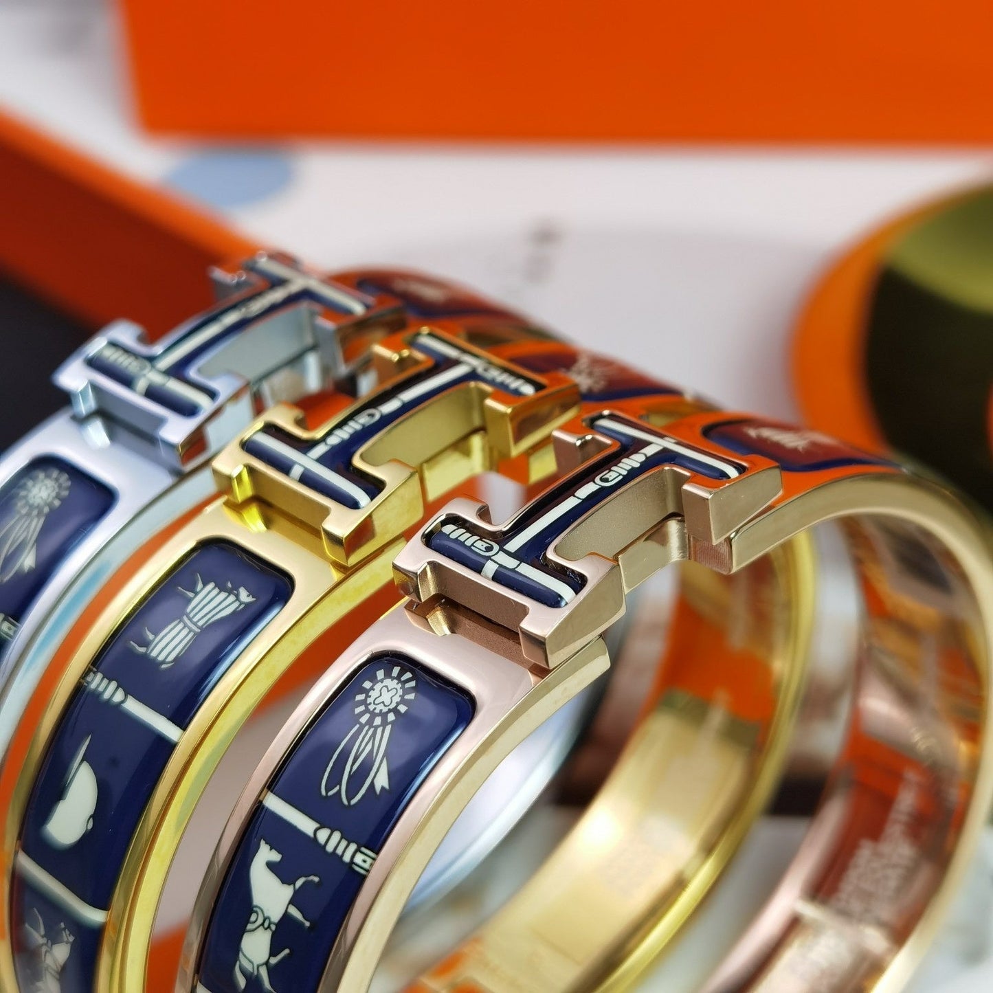 [Eternal Jewelry]H COUVERTURES DARK BLUE BRACELET