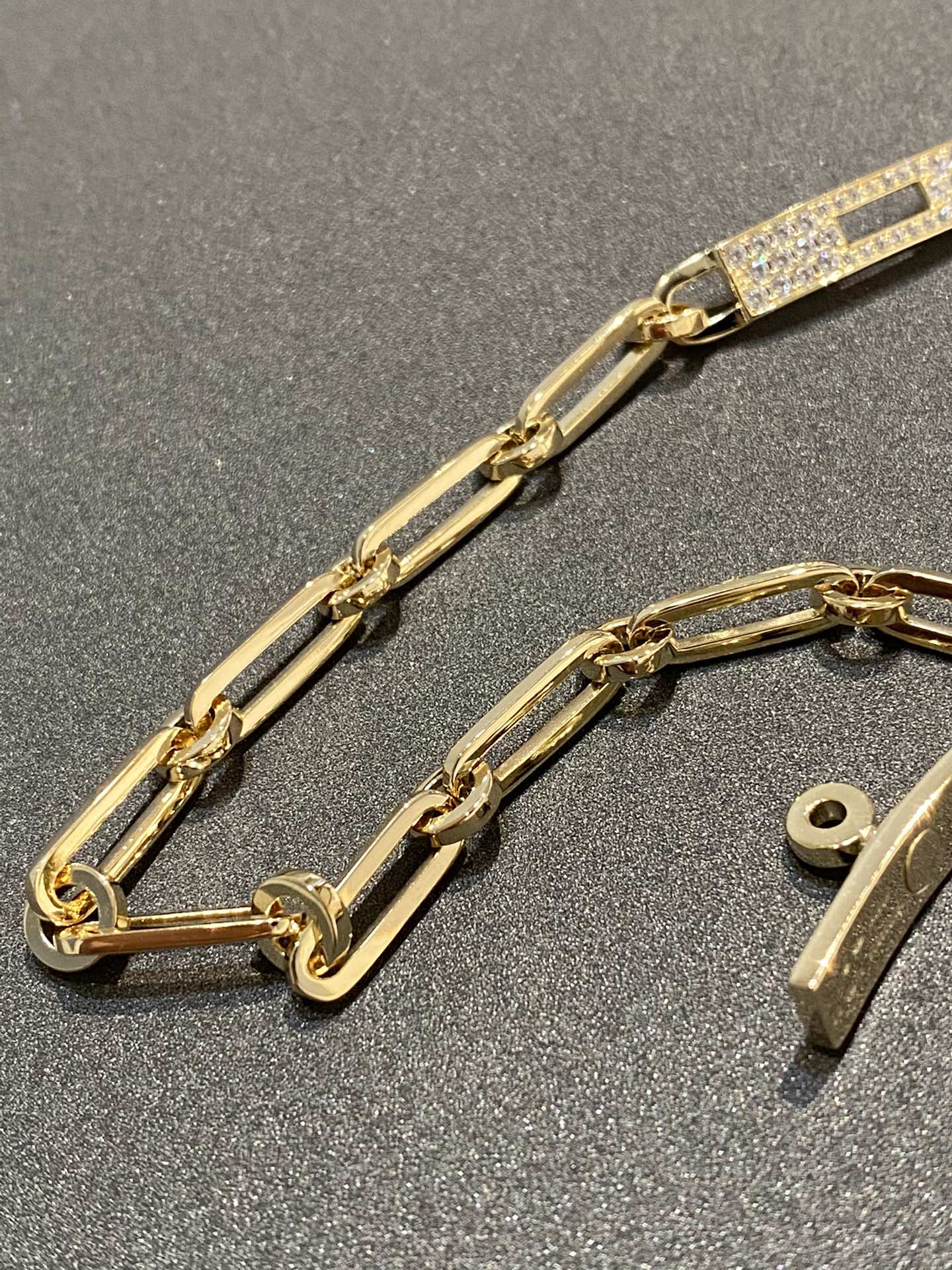 [Eternal Jewelry]CHAINE BRACELET SMALL MODEL DIAMOND