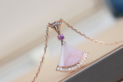 [Eternal Jewelry]DREAM NECKLACE PINK MOP DIAMOND