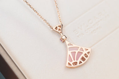 [Eternal Jewelry]DREAM NECKLACE PINK MOP DIAMOND