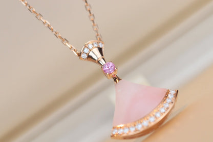 [Eternal Jewelry]DREAM NECKLACE PINK MOP DIAMOND
