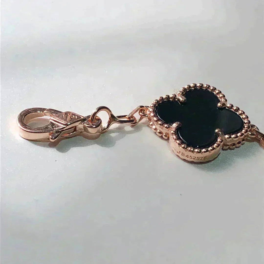 [Eternal Jewelry]CLOVER 5 MOTIFS MULTICOLOR  BRACELET