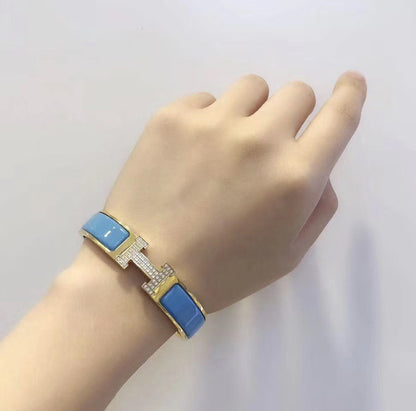 [Eternal Jewelry]H CLOUD BLUE BRACELET GOLD DIAMOND