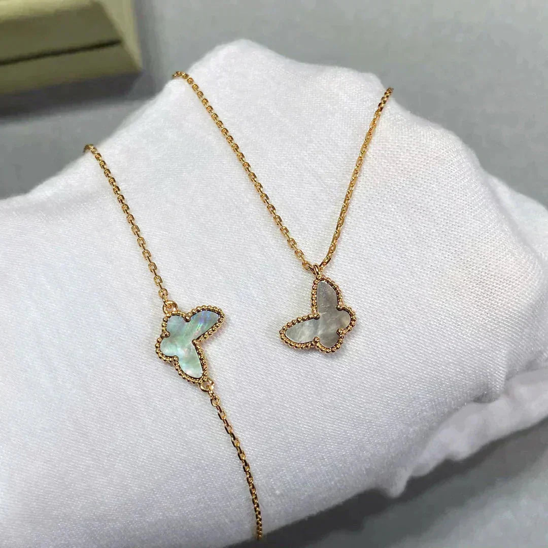 [Eternal Jewelry]BUTTERFLY DARK MOP BUTTERFLY BRACELET