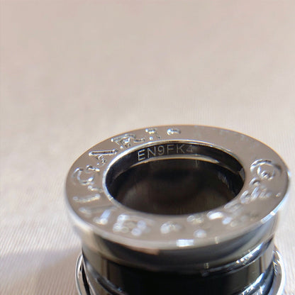 [Eternal Jewelry]ZERO 1 BLACK CERAMIC SILVER NECKLACE