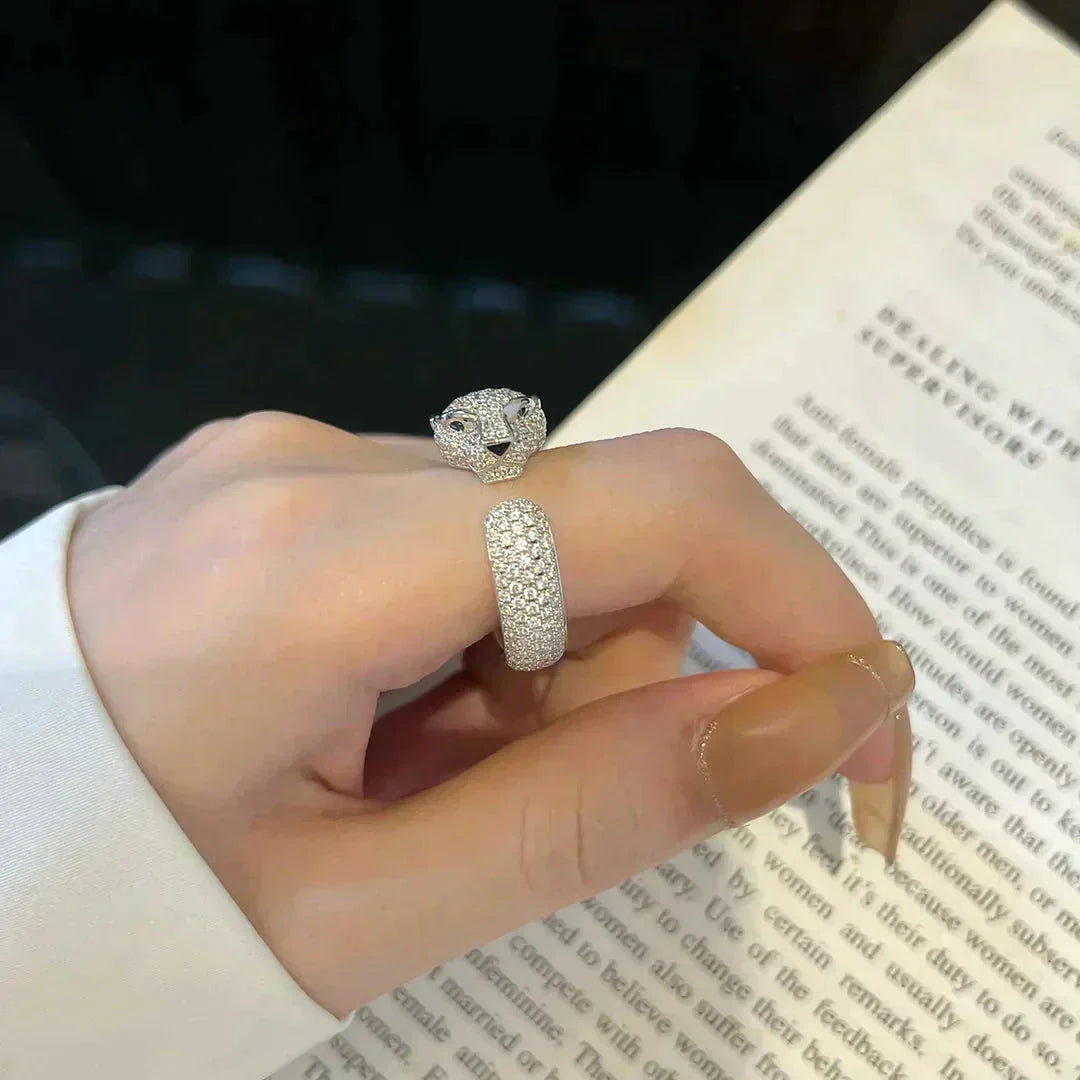 [Eternal Jewelry]PANTHERE 5.5MM ALL DIAMOND RING