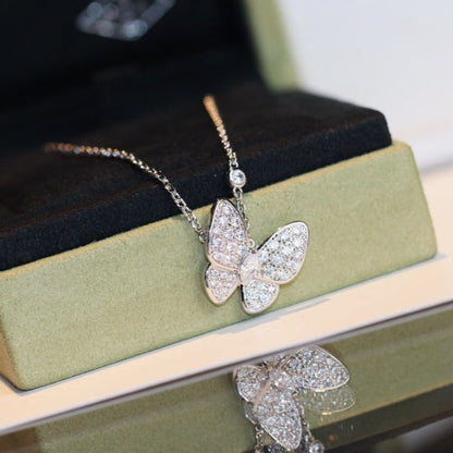[Eternal Jewelry]BUTTERFLY DIAMOND NECKLACE