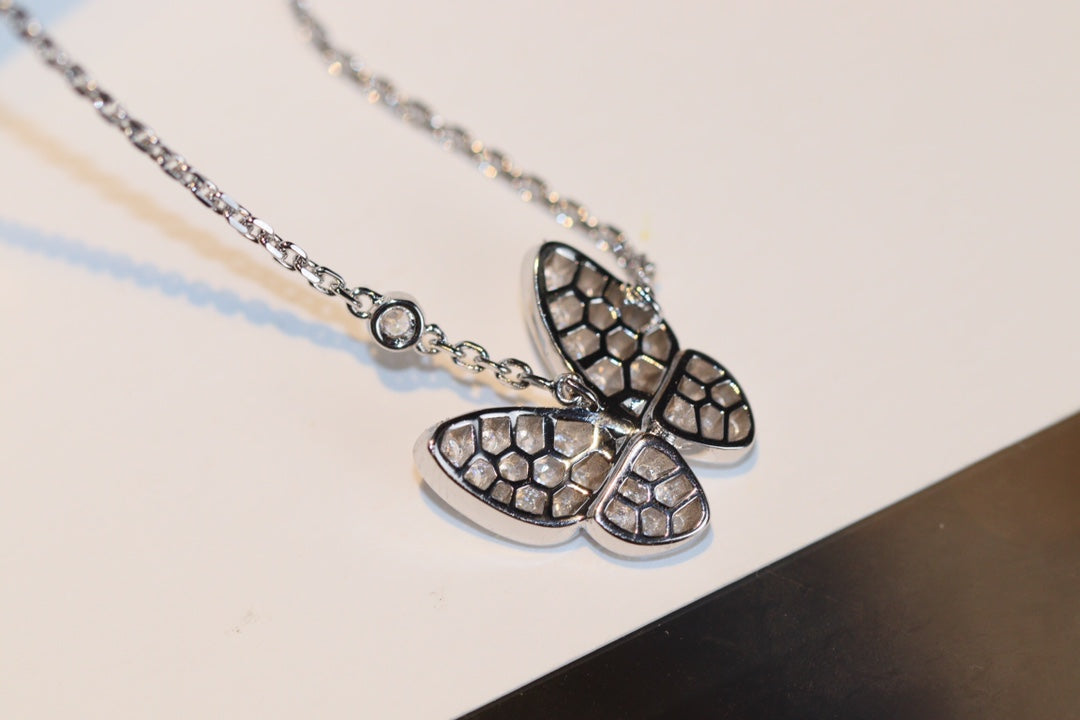 [Eternal Jewelry]BUTTERFLY DIAMOND NECKLACE