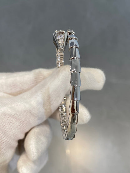 [Eternal Jewelry]SERPENTI BRACELET DIAMONDS SILVER