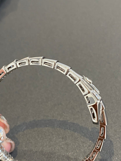 [Eternal Jewelry]SERPENTI BRACELET DIAMONDS SILVER