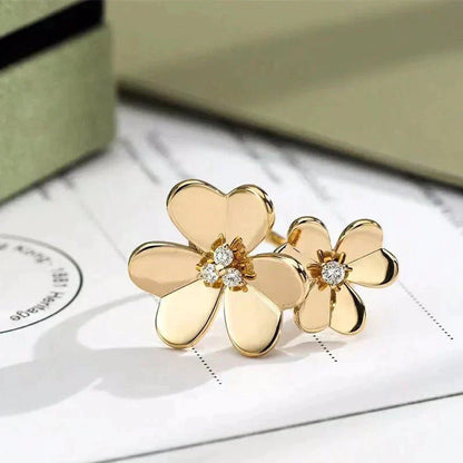 [Eternal Jewelry]CLOVER COMOS GOLD DIAMOND RING