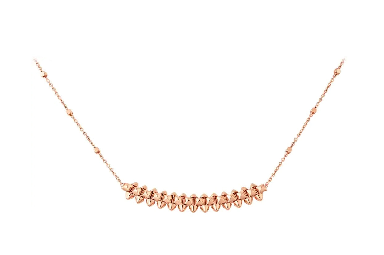 [Eternal Jewelry]CLASH PINK GOLD NECKLACE