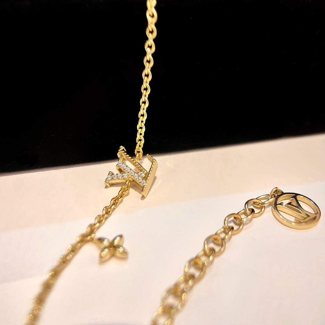 [Eternal Jewelry]LOGO STAR MOTIF GOLD BRACELET