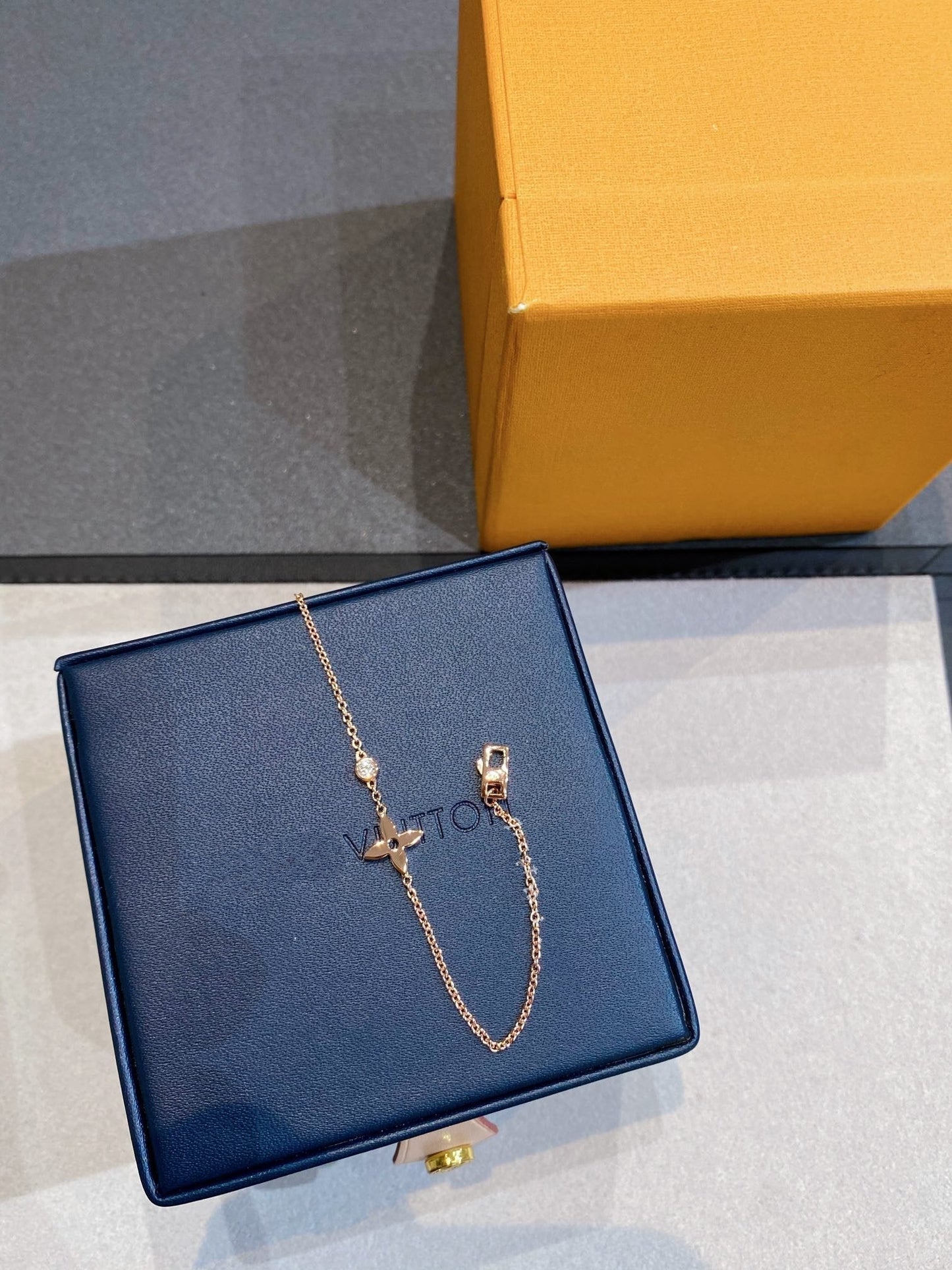 [Eternal Jewelry]STAR DIAMOND PINK GOLD BRACELET