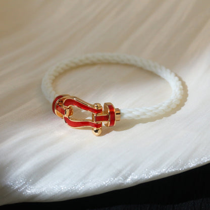 [Eternal Jewelry]FORCE 10 WHITE TEXTILE DIAMOND PAVED