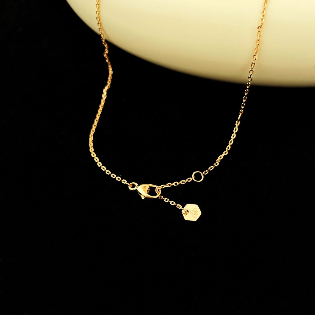 [Eternal Jewelry]BEE MINI PEDANT DIAMOND NECKLACE