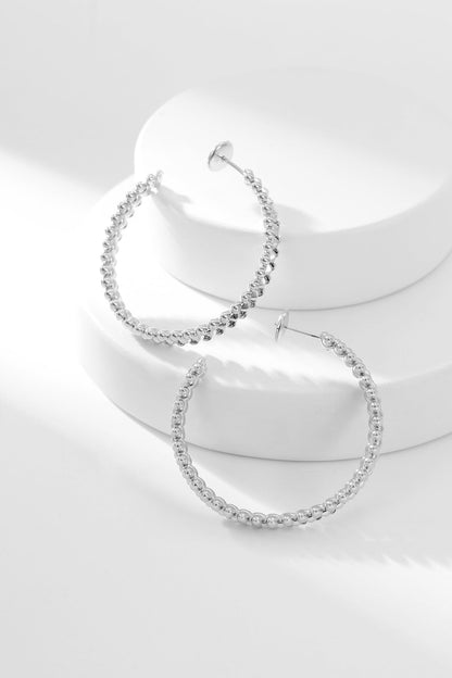 [Eternal Jewelry]CLASH HOOP EARRINGS