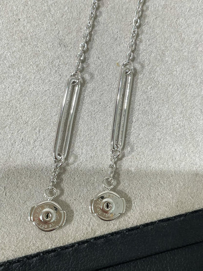 [Eternal Jewelry]CHAINE CHAOS DIAMOND DROP EARRINGS