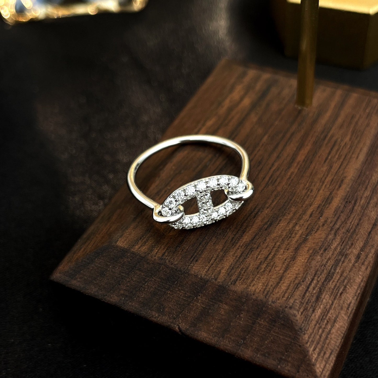 [Eternal Jewelry]RONDE SMALL SILVER DIAMOND RING