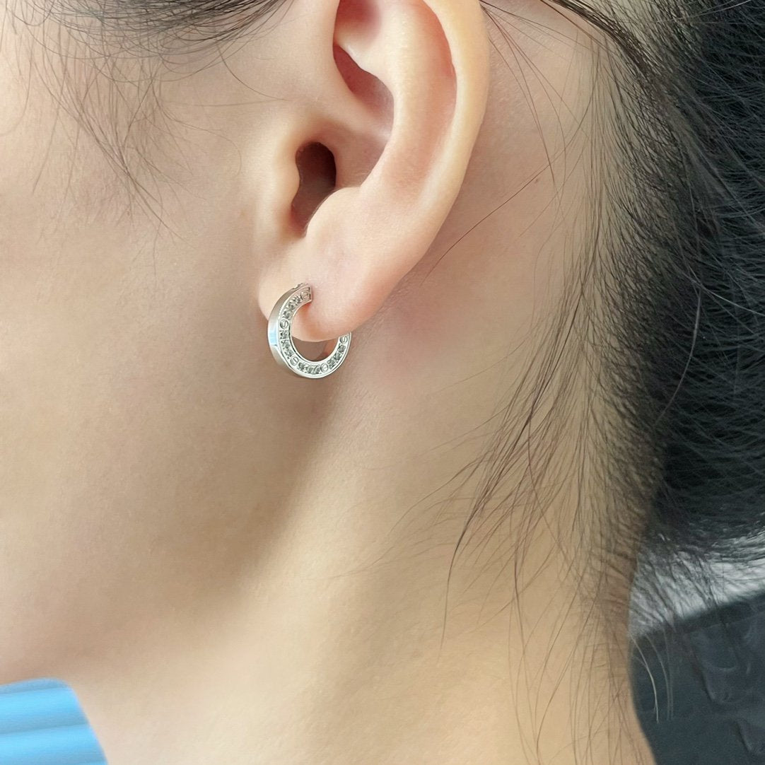 [Eternal Jewelry]LOVE DIAMOND EARRINGS