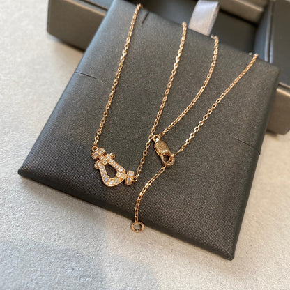 [Eternal Jewelry]FORCE 10 DIAMOND PINK GOLD NECKLACE MINI MODEL