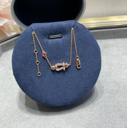 [Eternal Jewelry]FORCE 10 DIAMOND CHAIN LINK PINK GOLD BRACELET