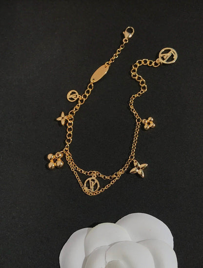 [Eternal Jewelry]BLOOMING PINK GOLD MOP BRACELET