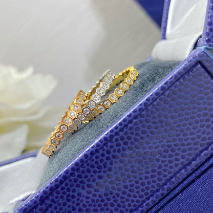 [Eternal Jewelry]BEE LOVE DIAMOND PAVED SMALL RING