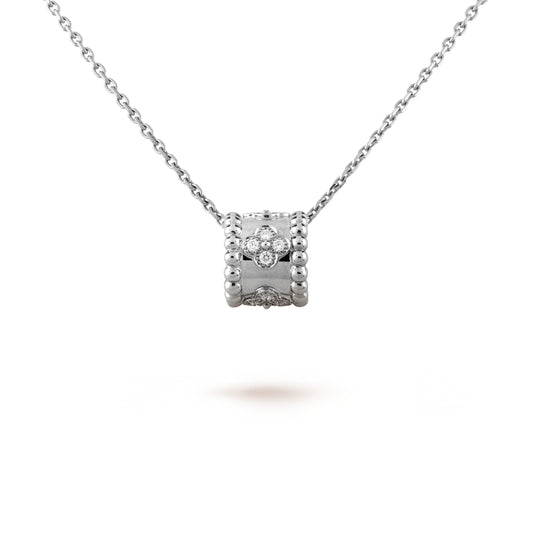 [Eternal Jewelry]PERLEE PEDANT SIVLER DIAMOND NECKLACE
