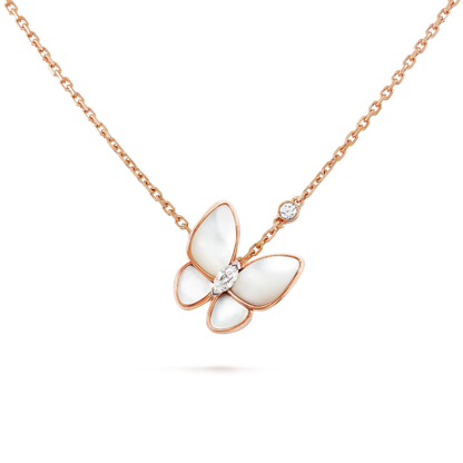 [Eternal Jewelry]BUTTERFLY MOP DIAMOND NECKLACE