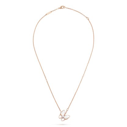 [Eternal Jewelry]BUTTERFLY MOP DIAMOND NECKLACE
