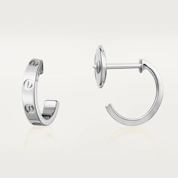 [Eternal Jewelry]LOVE EARRINGS 2.65MM SILVER