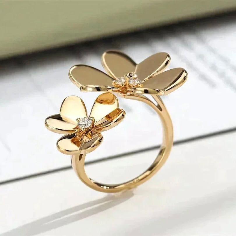 [Eternal Jewelry]CLOVER COMOS GOLD DIAMOND RING