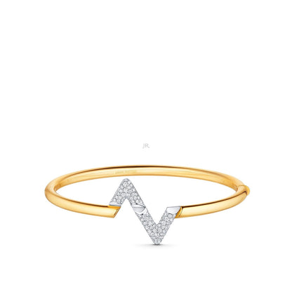 [Eternal Jewelry]VOLTE UPSITE DOWN GOLD DIAMOND BRACELET