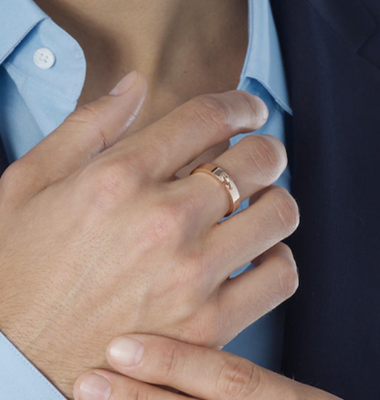 [Eternal Jewelry]ALLIANCE LIENS VIDENCE 4MM RING