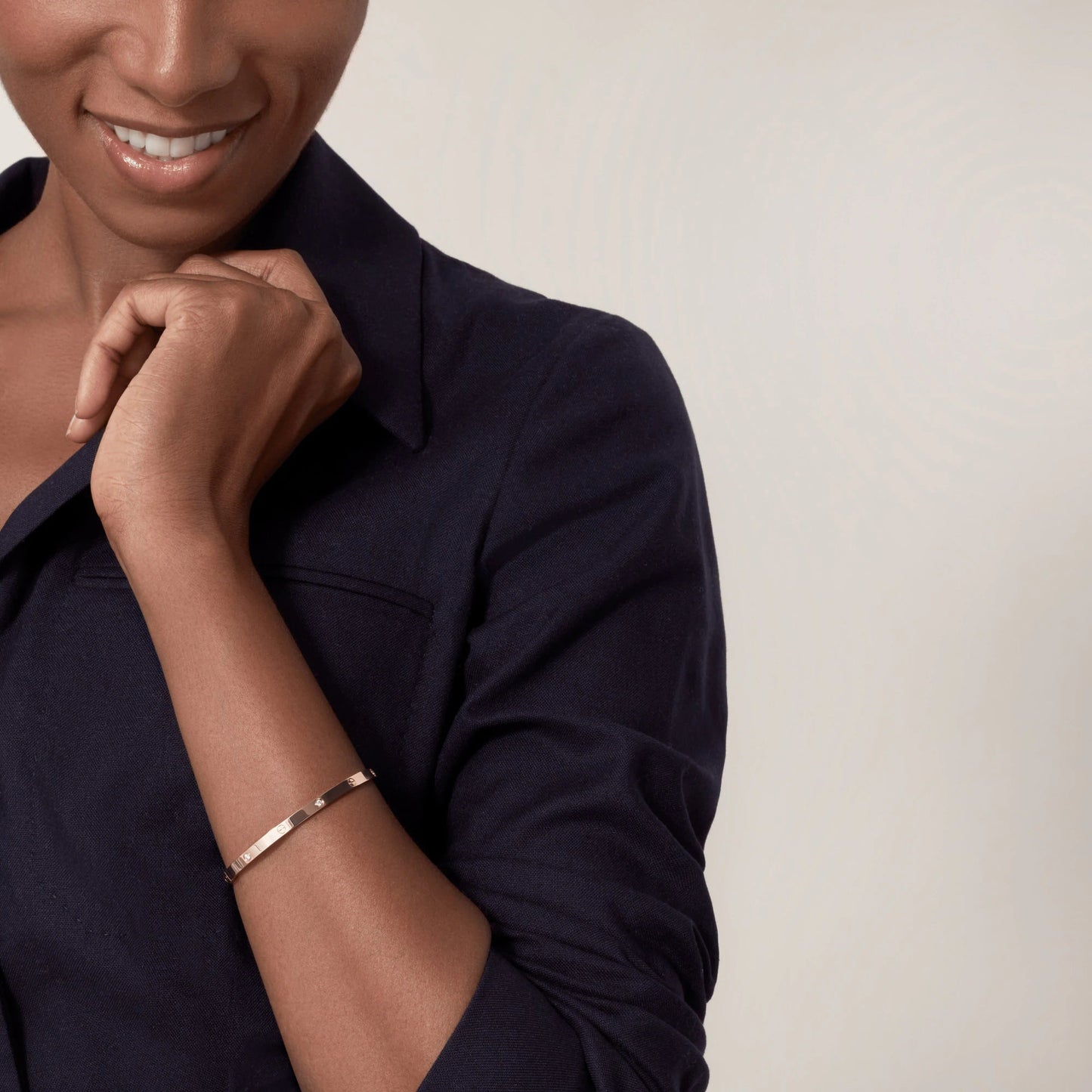 [Eternal Jewelry]LOVE BRACELET 3.65MM 6 DIAMONDS