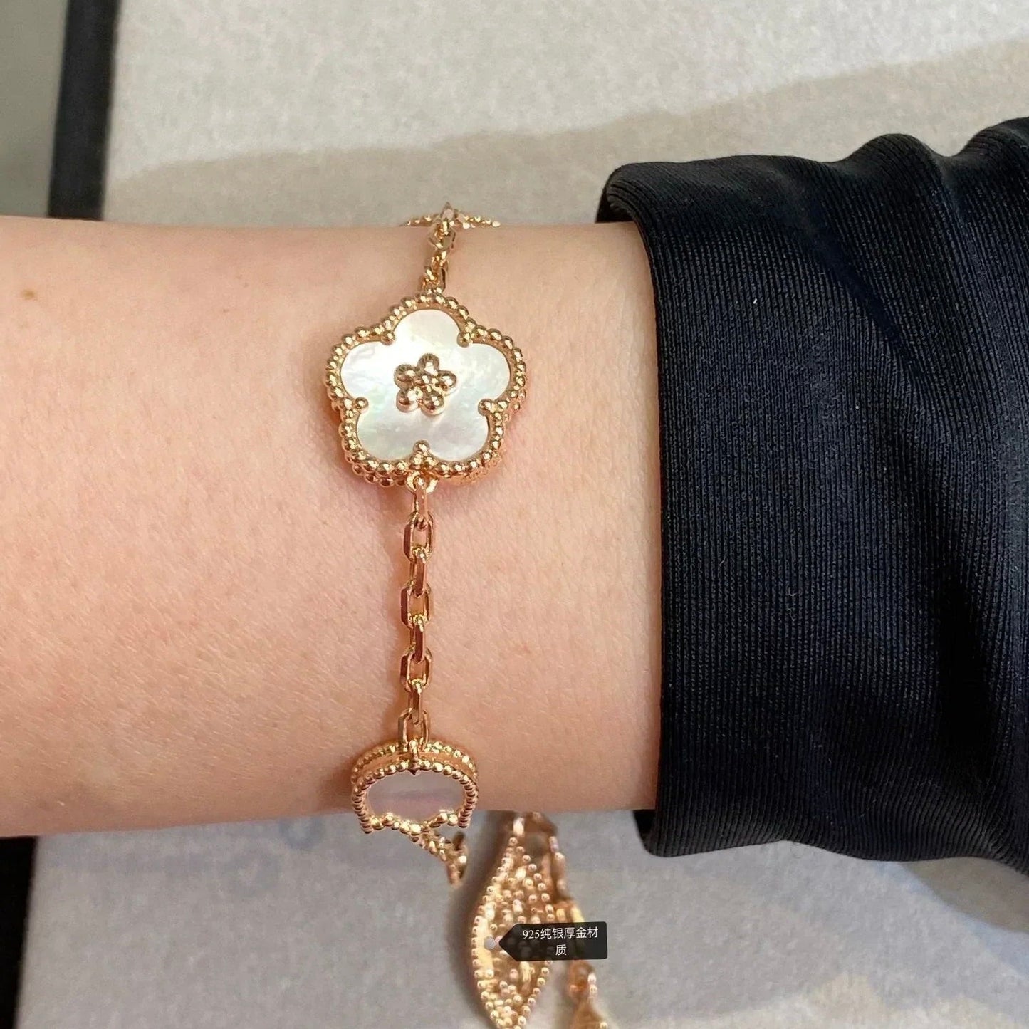 [Eternal Jewelry]LUCKY SPRING 5 MOTIF BRACELET