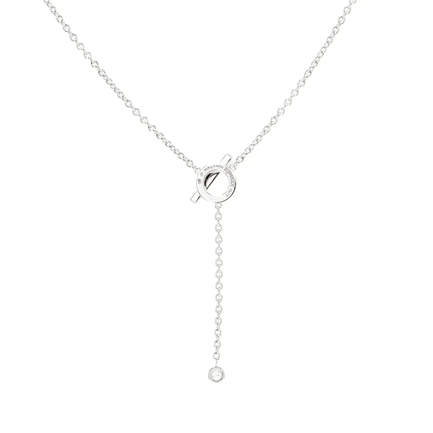 [Eternal Jewelry]FINESSE SILVER DIAMOND NECKLACE