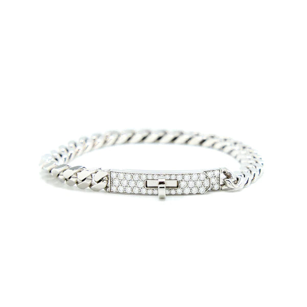 [Eternal Jewelry]KELLY CHAIN SILVER DIAMOND BRACELET